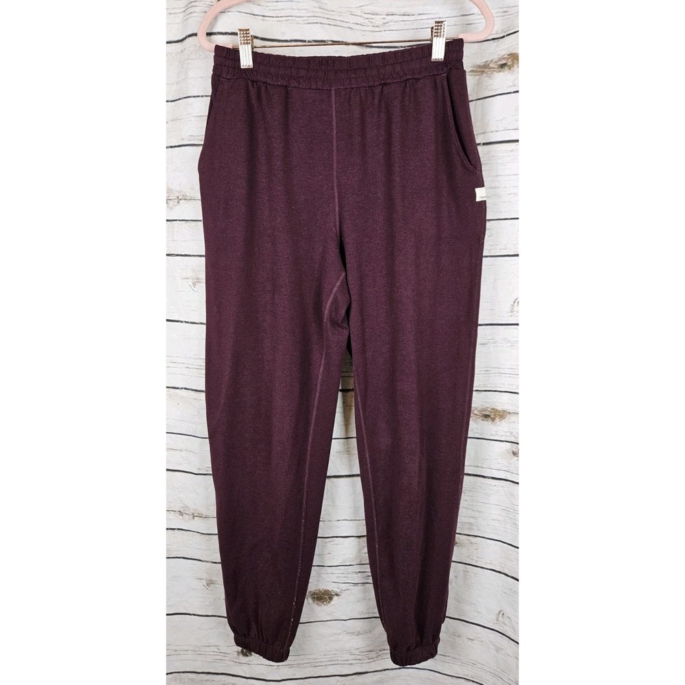 Vuori Boyfriend Jogger Sweatpants Womens XS Dreamknit Heathered Burgundy VW457